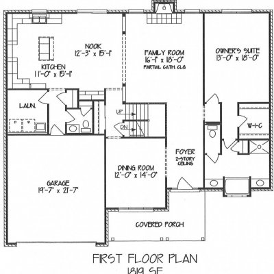 First Floor Plan